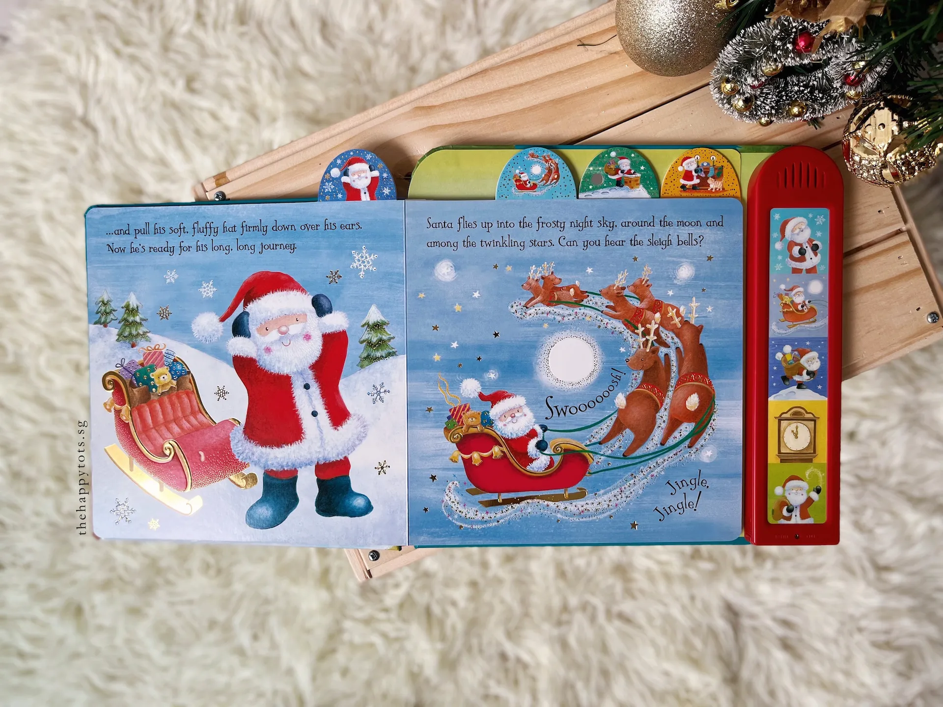 Noisy Touchy-Feely Santa