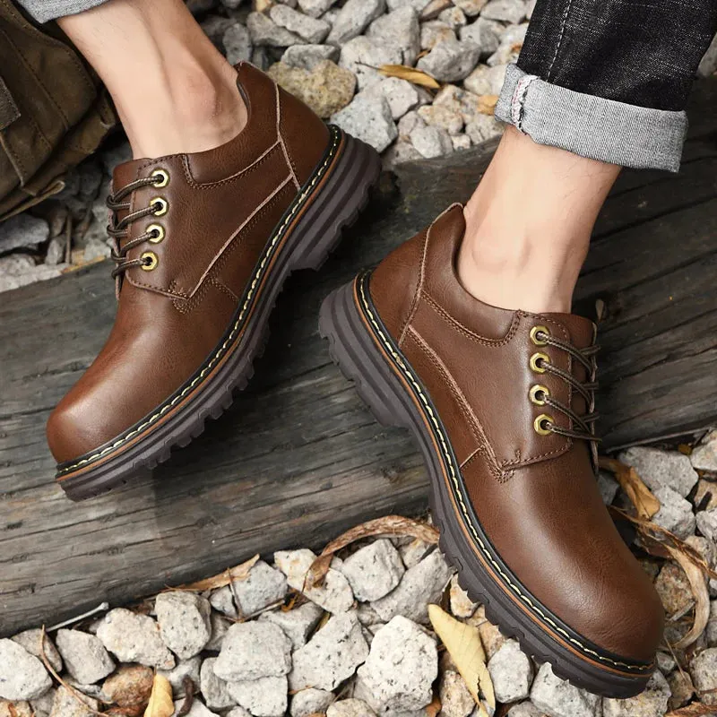Oxford Leisure Shoes Handmade Soles with Plush Cotton